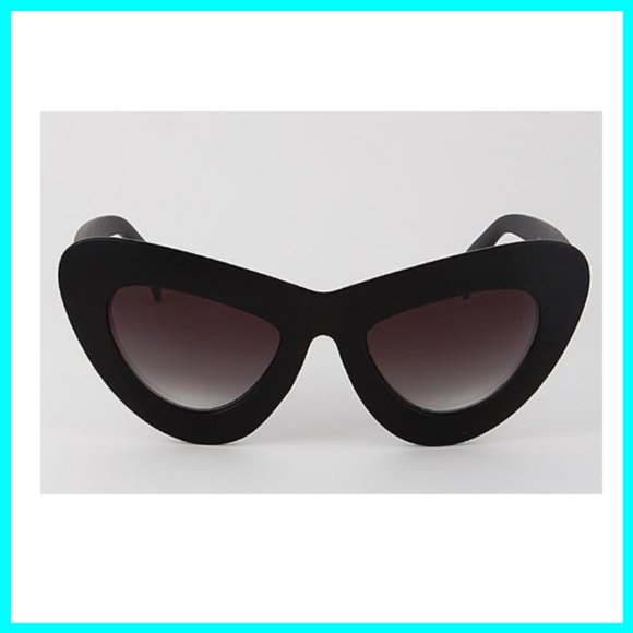 Accessories - NWT Black Thick Cat Eye Sunglasses